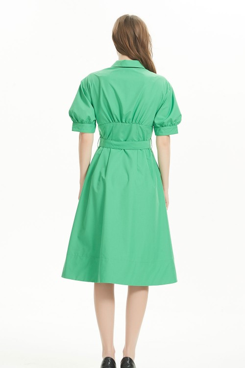 فستان نسائي اخضر
